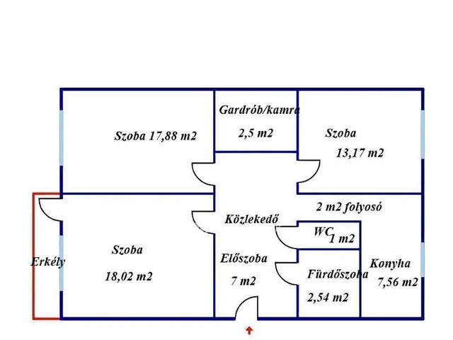Eladó lakás Miskolc 73 nm