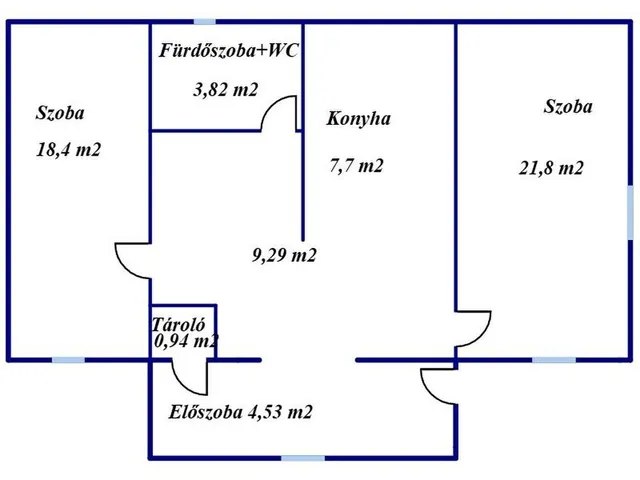 Eladó ház Nekézseny 66 nm
