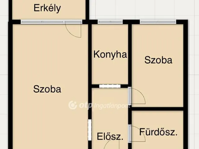 Eladó lakás Miskolc 37 nm