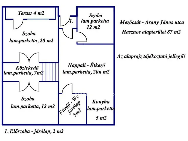 Eladó ház Mezőcsát 87 nm