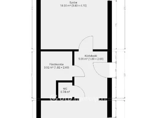 Eladó ház Abádszalók 38 nm