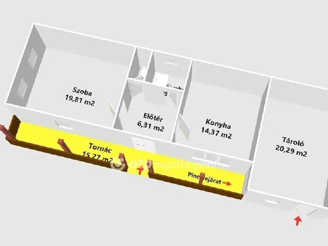 Eladó ház Mezőkövesd 60 nm