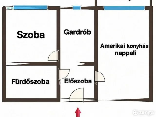 Eladó lakás Miskolc, Avas 37 nm