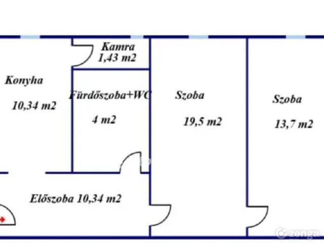 Eladó lakás Miskolc 54 nm