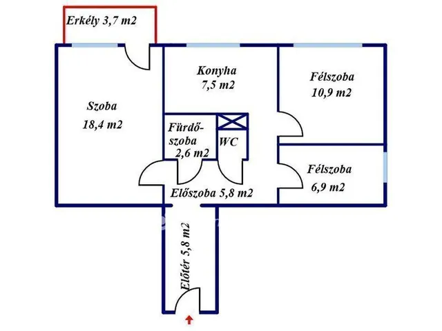 Eladó lakás Miskolc, Avas 61 nm