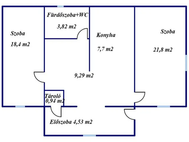 Eladó ház Nekézseny 66 nm