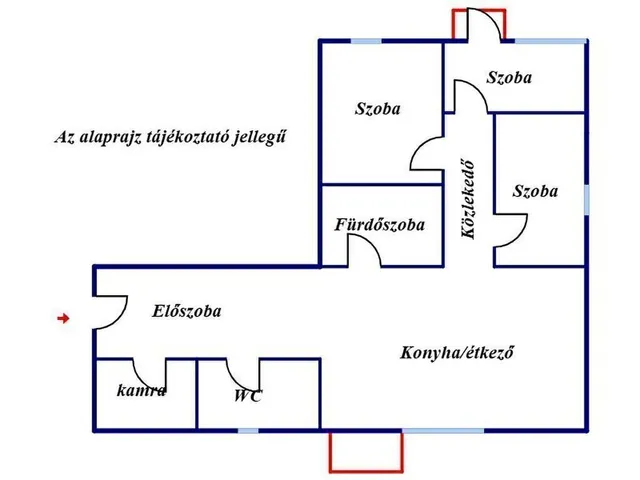 Eladó lakás Miskolc 56 nm