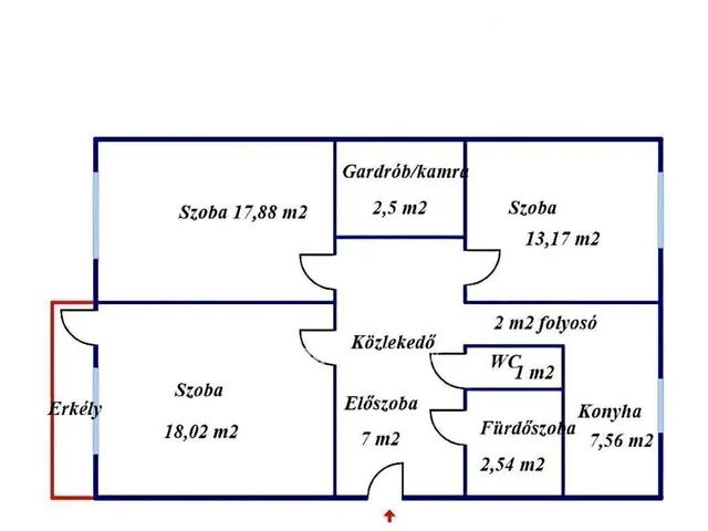 Eladó lakás Miskolc 73 nm