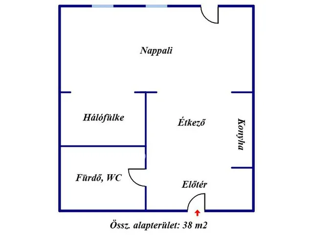 Eladó lakás Sárospatak 38 nm