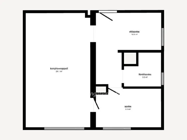 Eladó lakás Miskolc, Dél-Kilián 46 nm