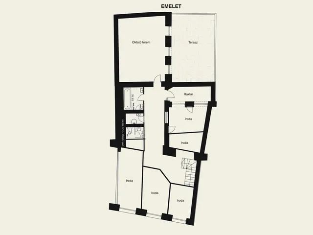 Eladó kereskedelmi és ipari ingatlan Budapest V. kerület, Lipótváros 285 nm