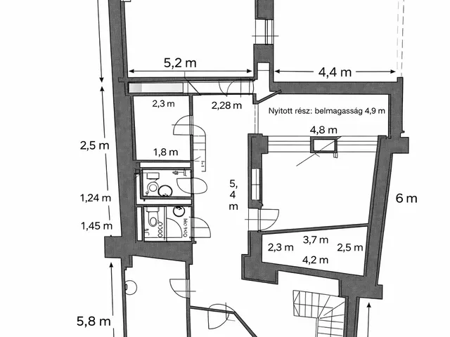 Eladó kereskedelmi és ipari ingatlan Budapest V. kerület, Lipótváros 300 nm