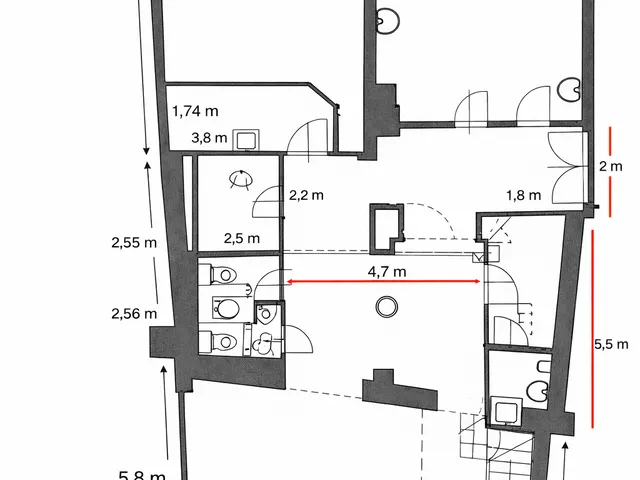 Eladó kereskedelmi és ipari ingatlan Budapest V. kerület, Lipótváros 300 nm