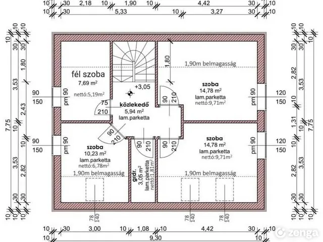 Eladó ház Sülysáp, Szőlősnyaraló 116 nm