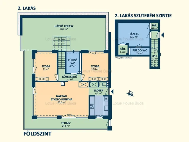 Kiadó lakás Budapest XII. kerület, Kútvölgy, Csipke út 4. 100 nm