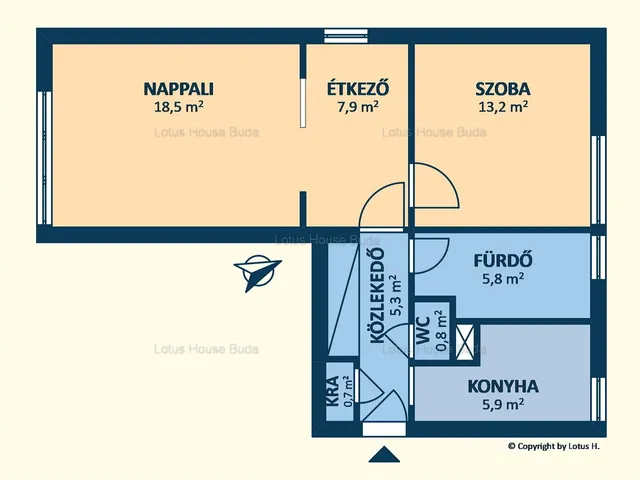 Kiadó lakás Budapest XI. kerület, Kelenföld, Nándorfejérvári út 58 nm