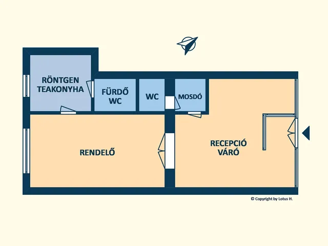 Kiadó kereskedelmi és ipari ingatlan Üllő 55 nm
