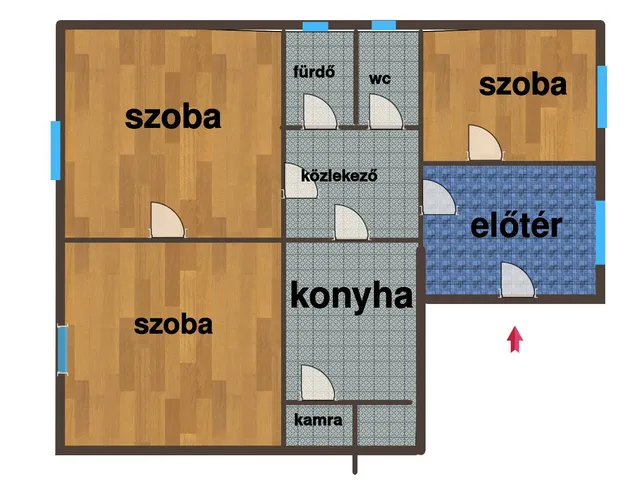 Eladó ház Budapest XVIII. kerület, Miklóstelep, Ráday Gedeon 80 nm