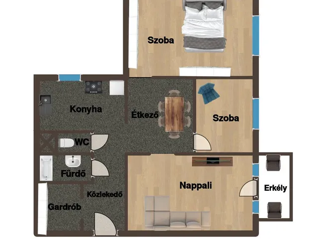 Eladó lakás Budapest XVIII. kerület, Havanna lakótelep 72 nm