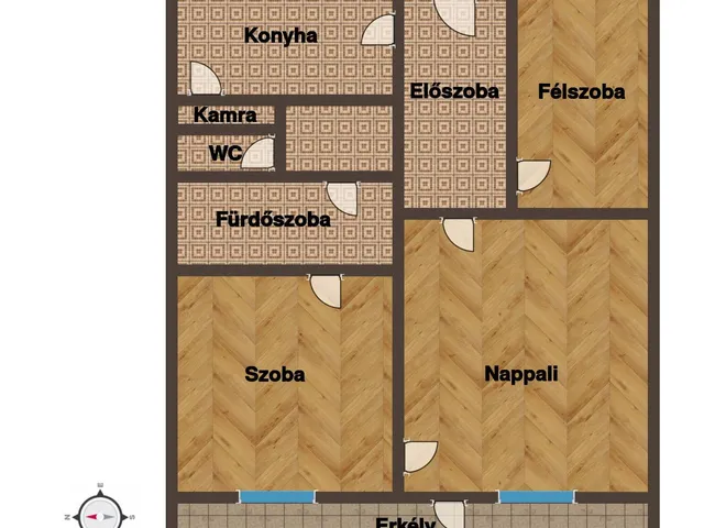 Eladó lakás Budapest XXI. kerület, Csepel Belváros 68 nm