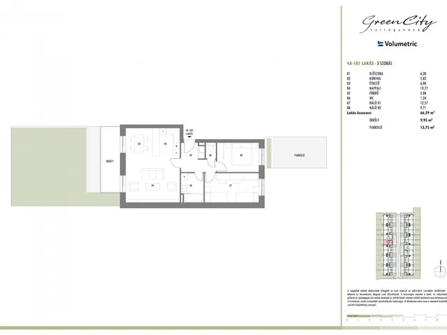Eladó lakás Nyíregyháza, Örökösföld, Törzs utca 2 71 nm