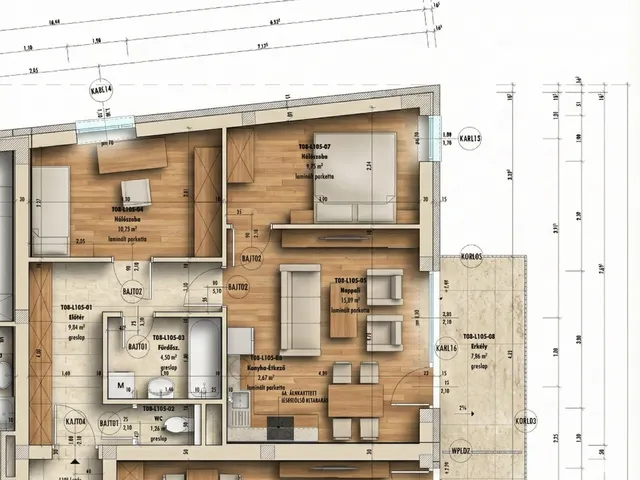 Eladó lakás Nyíregyháza 60 nm