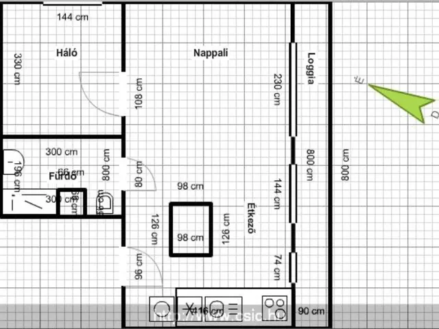 Kiadó lakás Budapest II. kerület, Rézmál 50 nm