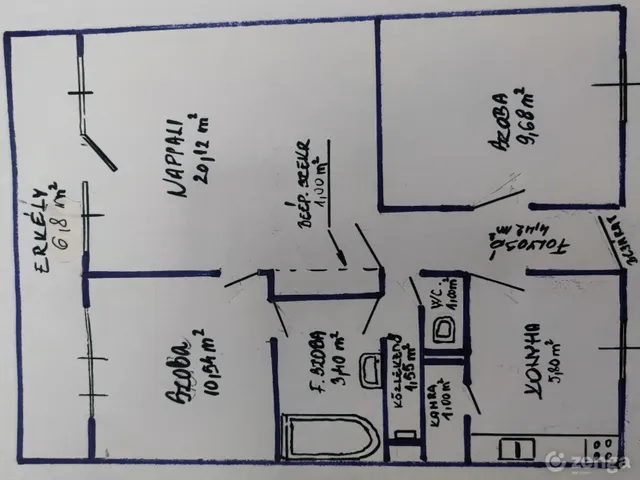 Eladó lakás Kaposvár, Belváros 68 nm
