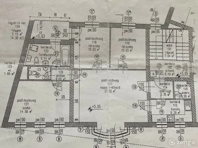 Eladó lakás Szolnok, Belváros 84 nm