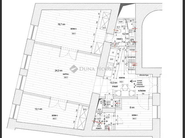 Eladó lakás Budapest I. kerület 85 nm