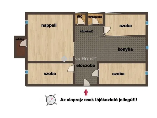 Eladó lakás Budapest IV. kerület 83 nm