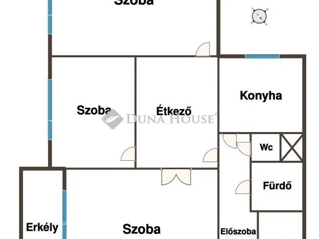 Eladó lakás Budapest IV. kerület 71 nm