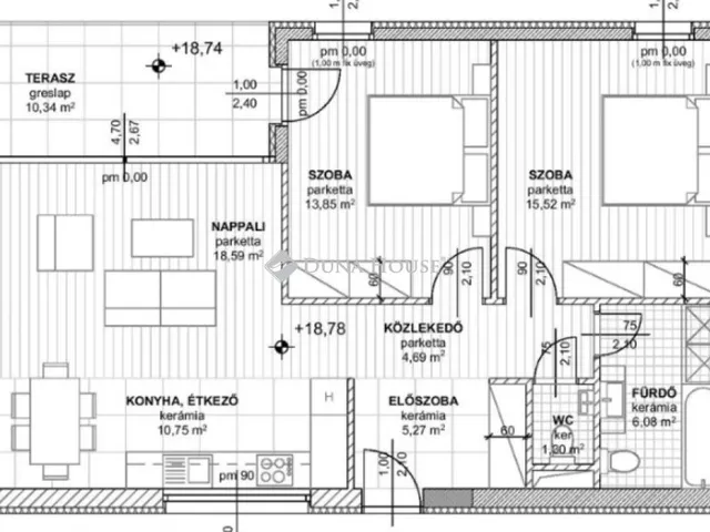Eladó lakás Budapest XIII. kerület 81 nm