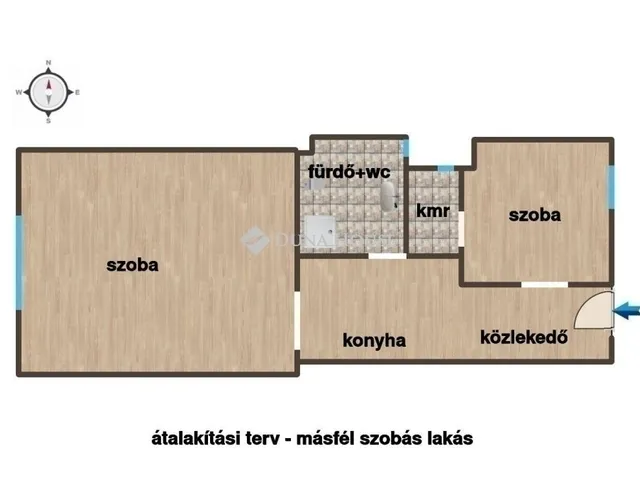 Eladó lakás Budapest IV. kerület 49 nm