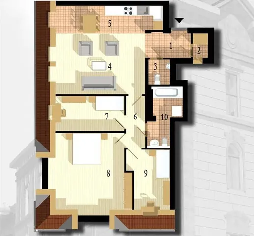 Eladó lakás Budapest VII. kerület, Solar projekt - Középső Erzsébetváros 95 nm