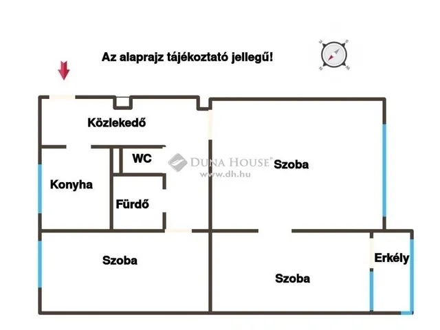 Eladó lakás Budapest X. kerület 68 nm