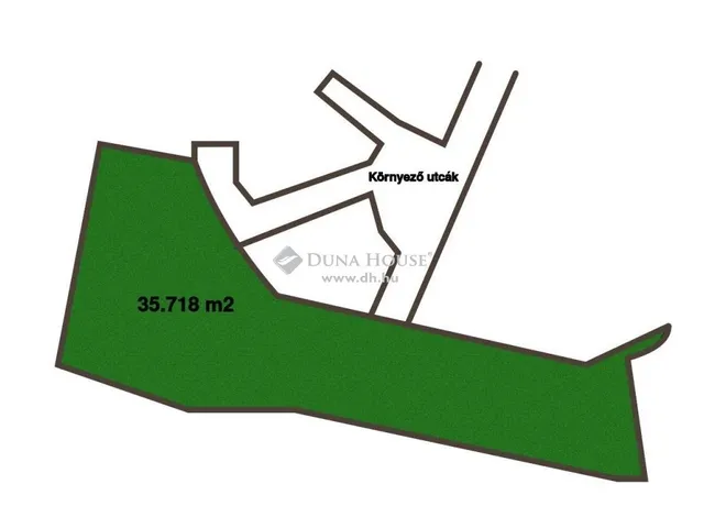 Eladó telek Üröm 35718 nm