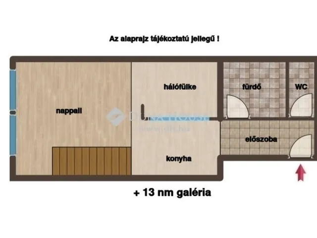 Eladó lakás Budapest V. kerület 57 nm