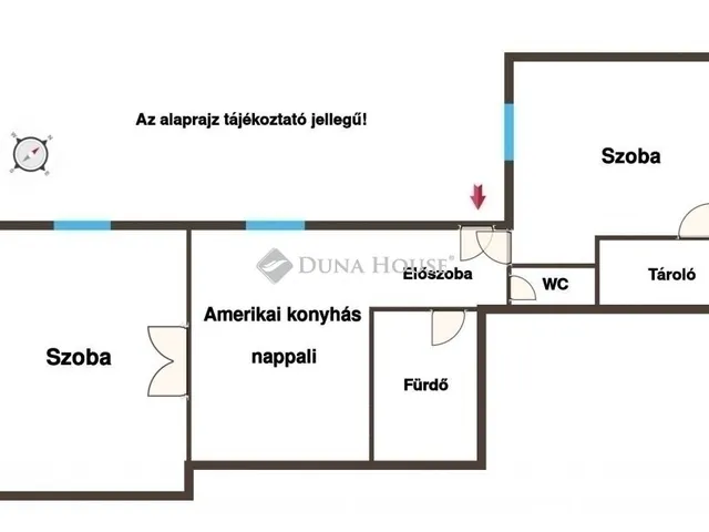 Eladó lakás Budapest VII. kerület 57 nm