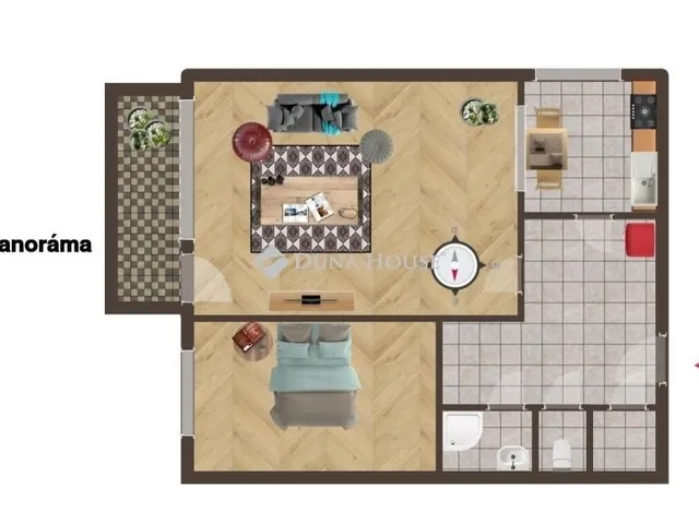 Kiadó lakás Budapest XII. kerület 53 nm