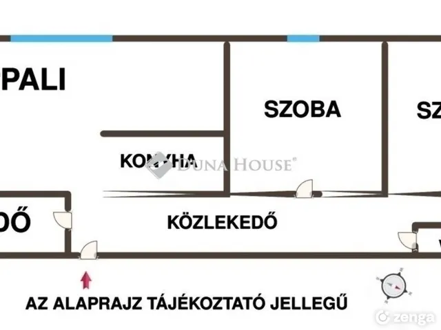Eladó lakás Budapest IX. kerület 63 nm