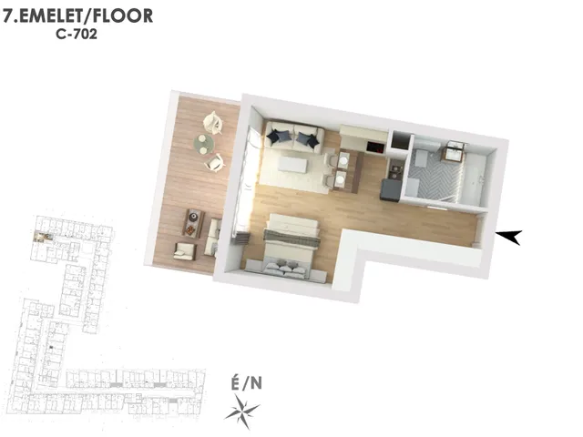Eladó lakás Budapest III. kerület 33 nm