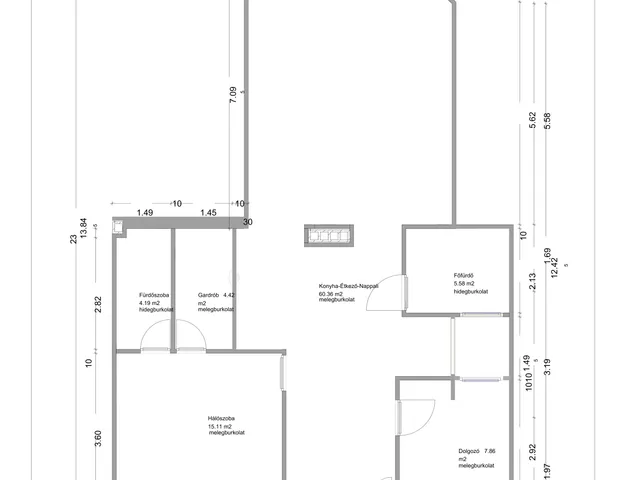 Eladó lakás Budapest V. kerület 95 nm