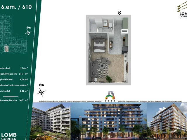 Eladó lakás Budapest XIII. kerület 36 nm