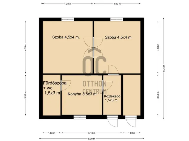 Eladó ház Dunakeszi 56 nm