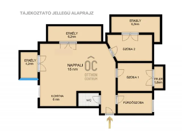 Eladó lakás Budapest XIV. kerület, Alsórákos 62 nm