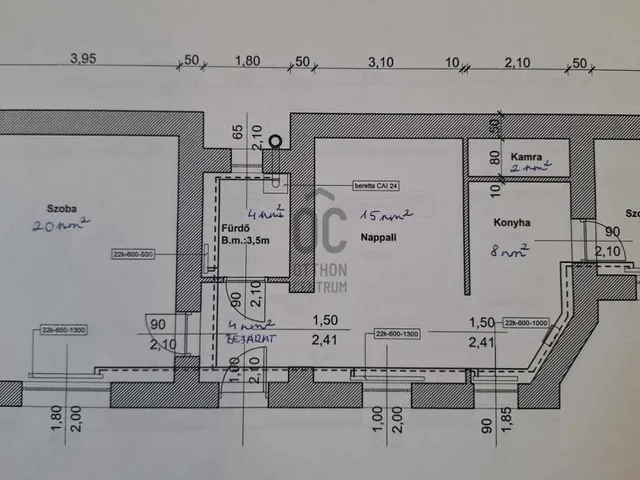 Eladó lakás Budapest IX. kerület 60 nm