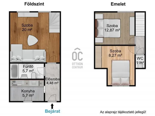 Eladó ház Budapest XIX. kerület, Óváros 61 nm