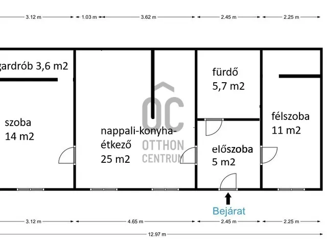 Eladó lakás Budapest VII. kerület 64 nm