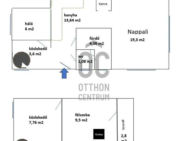 Eladó ház Budapest XXI. kerület, Királyerdő 68 nm